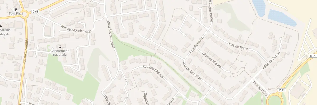 Plan du 6 Rue de Bruxelles (Macaire) à Sèvremoine