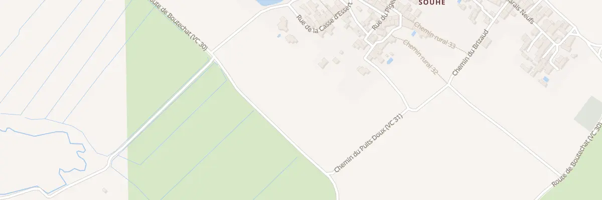 Plan du 23 Rue du Pigeonnier A Souhe au Gua