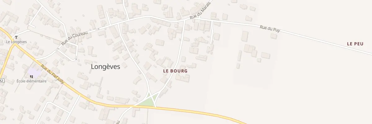 Plan du 17 Rue de l’Auvergne à Longèves