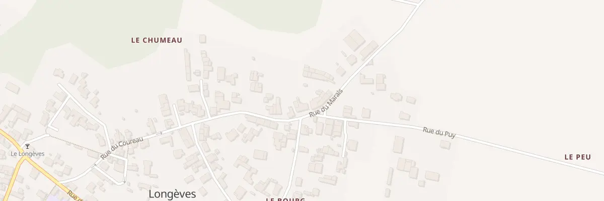 Plan du 35 Rue du Marais à Longèves