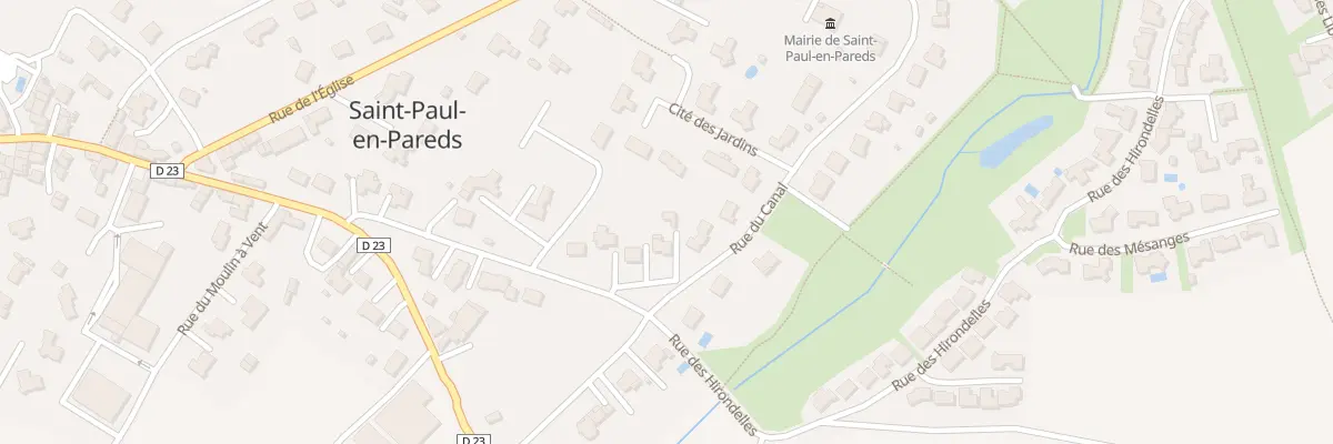 Plan du 5270 Rue du Canal à Saint-Paul-en-Pareds