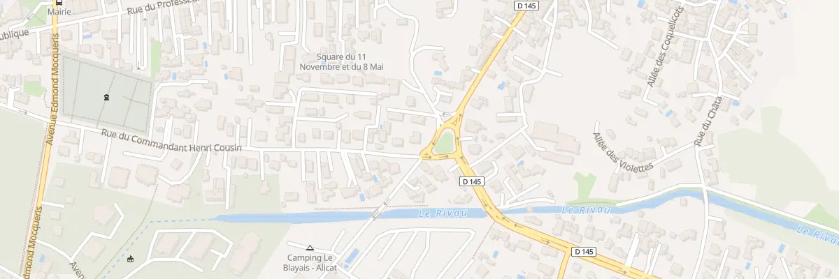 Plan du 4 Rue Commandant Henri Cousin à Saint-Georges-de-Didonne