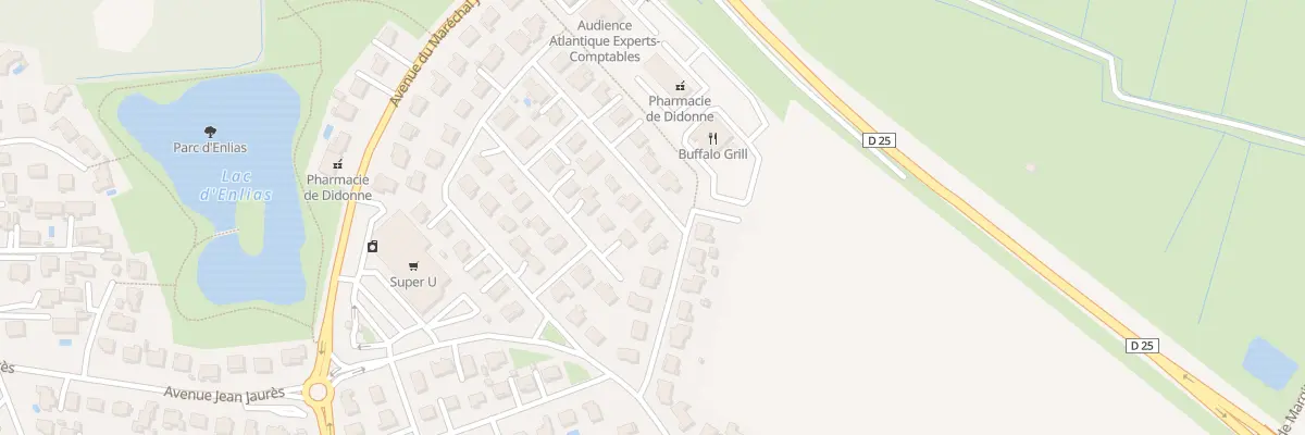 Plan du 1 Rue Diderot à Saint-Georges-de-Didonne