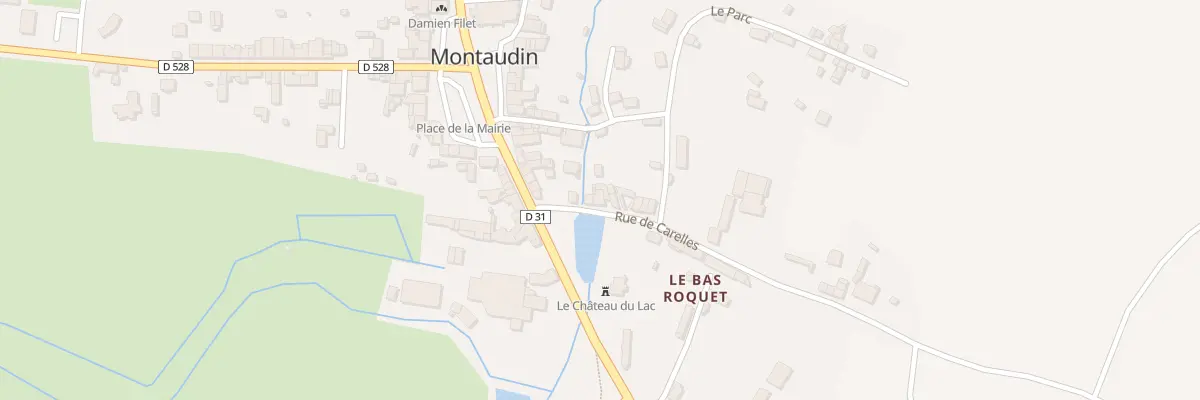 Plan du 5 Rue de Carelles à Montaudin