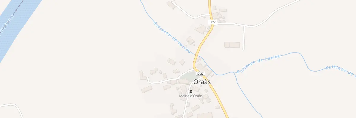 Plan du 5022 Le Village à Oraàs