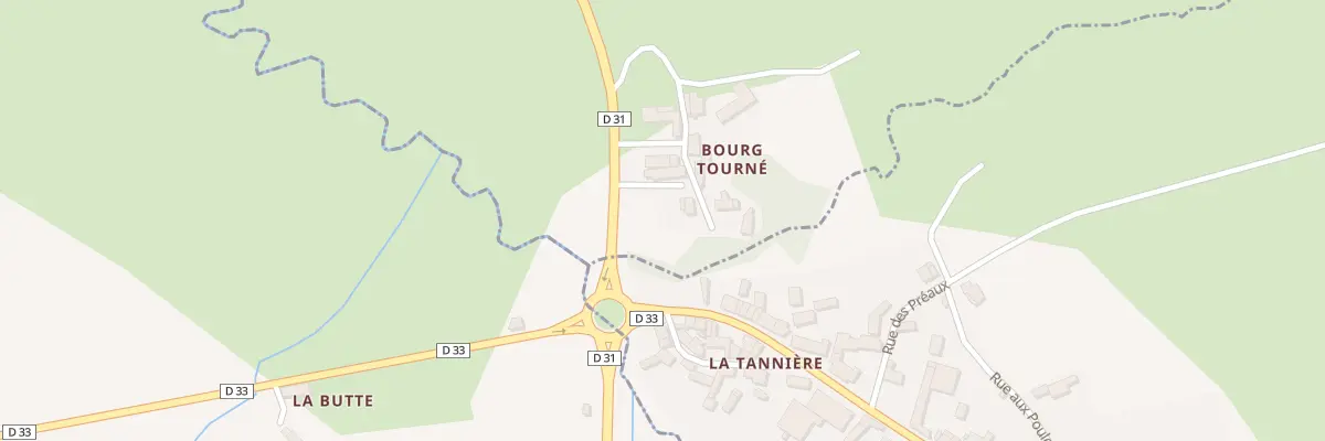 Plan du 7 Rte de Saint Berthevin à Saint-Mars-sur-la-Futaie