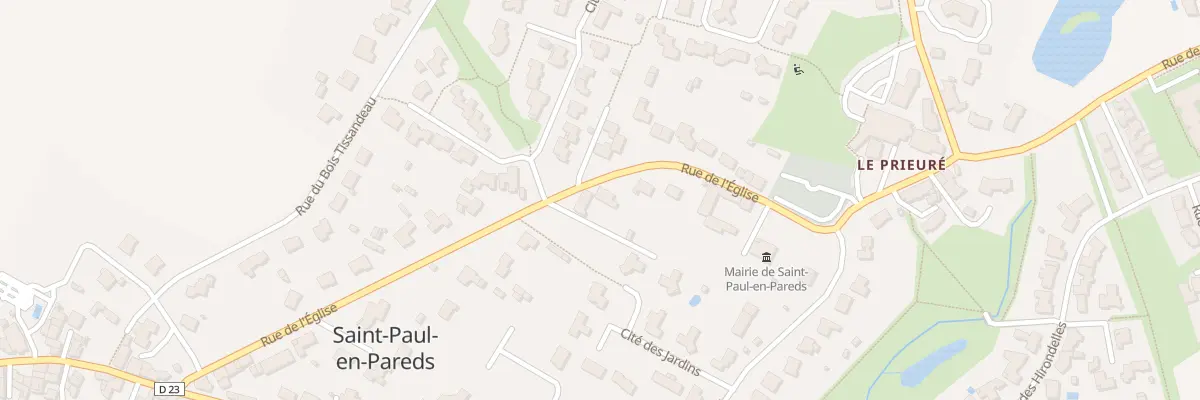 Plan du 5089 Rue de l’Église à Saint-Paul-en-Pareds