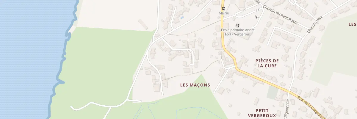 Plan du 5 Rue Constant Giraudeau à Vergeroux