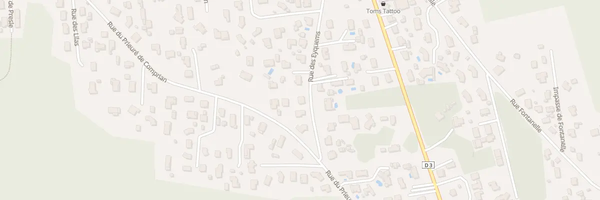 Plan du 1F Rue des Eyquems à Biganos