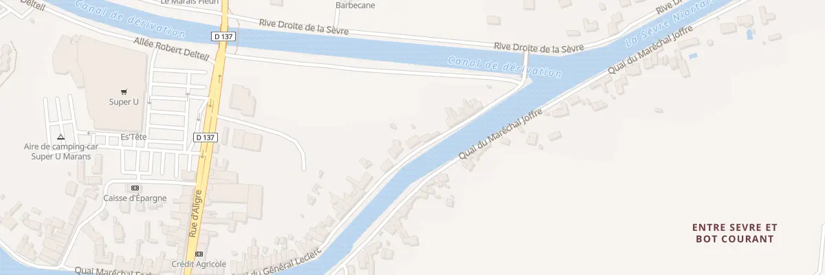 Plan du 16 Quai du Gen Leclerc de Hautecl à Marans