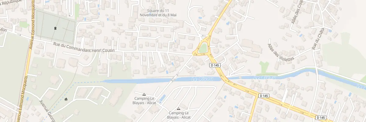 Plan du 5 Rue Commandant Henri Cousin à Saint-Georges-de-Didonne