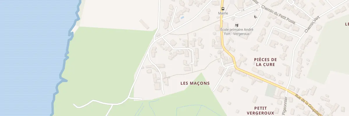 Plan du 3 Rue Constant Giraudeau à Vergeroux