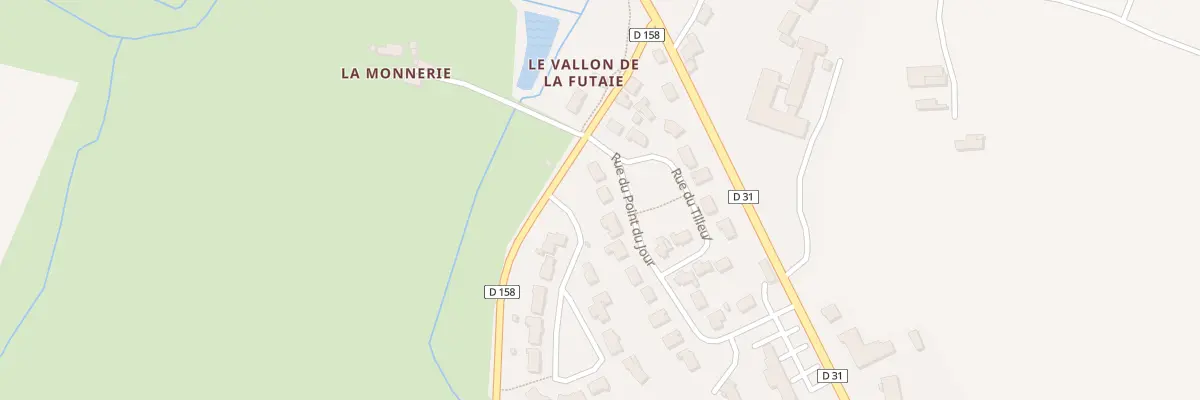 Plan du 4 Rue du Point du Jour à Montaudin