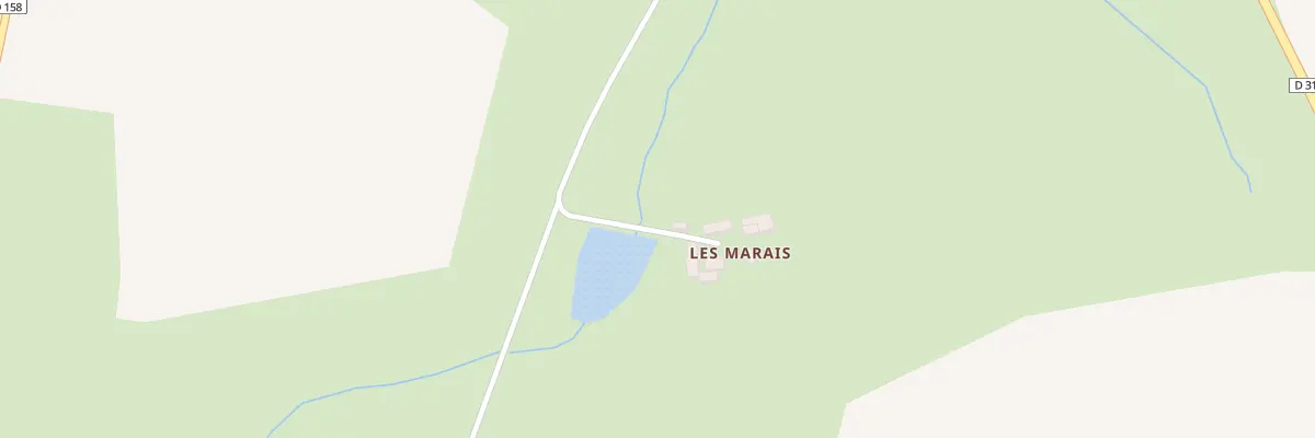 Plan du 1 Les Marais à Montaudin