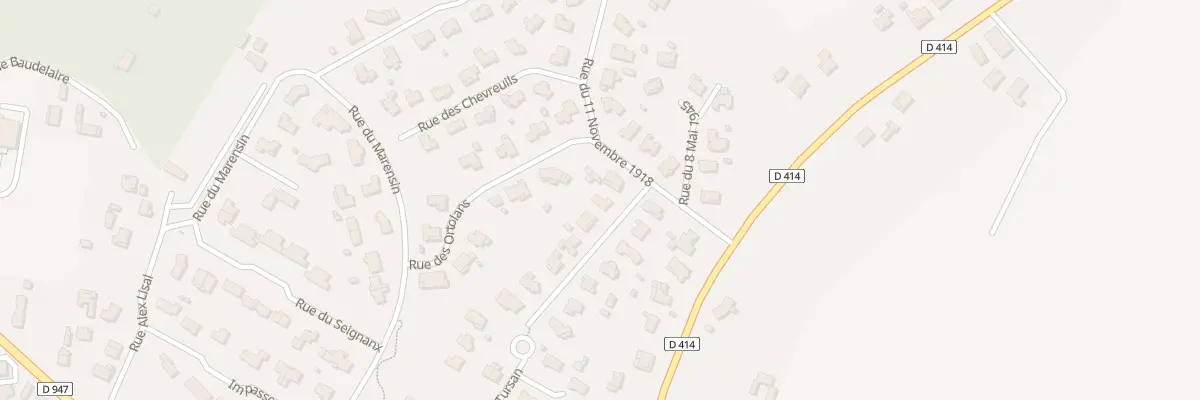 Plan du 4 Rue du 19 Mars 1962 à Saugnac-et-Cambran