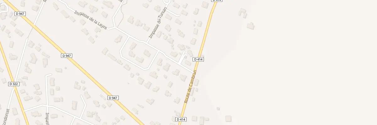 Plan du 1 Rue d’Albret à Saugnac-et-Cambran