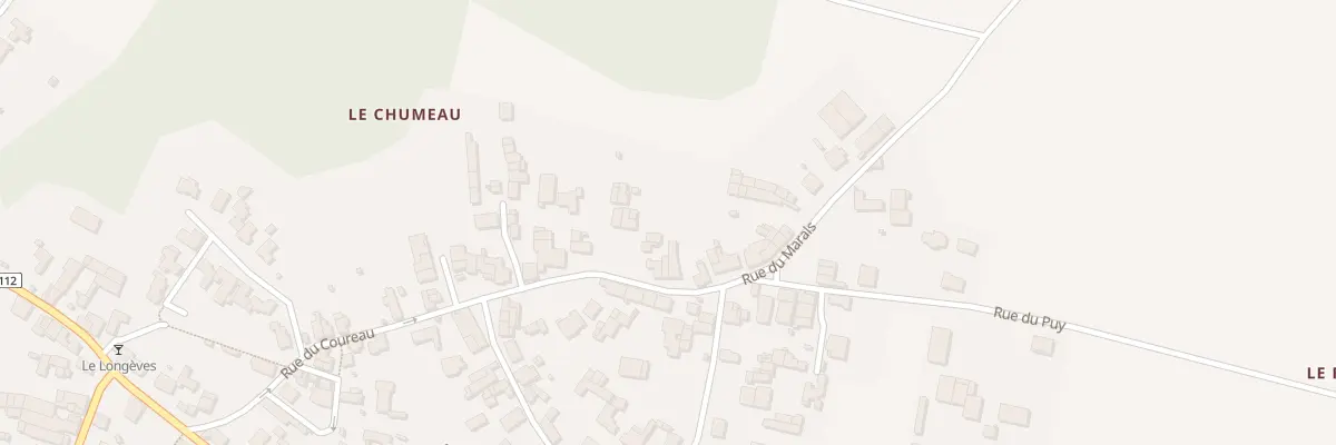 Plan du 25 Rue du Marais à Longèves