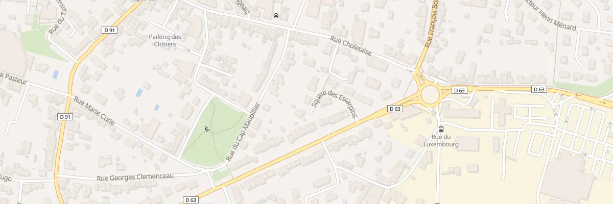 Plan du 3 Sq des Escarpins à Sèvremoine