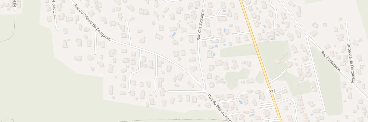 Plan du 24B Rue du Prieuré de Comprian à Biganos