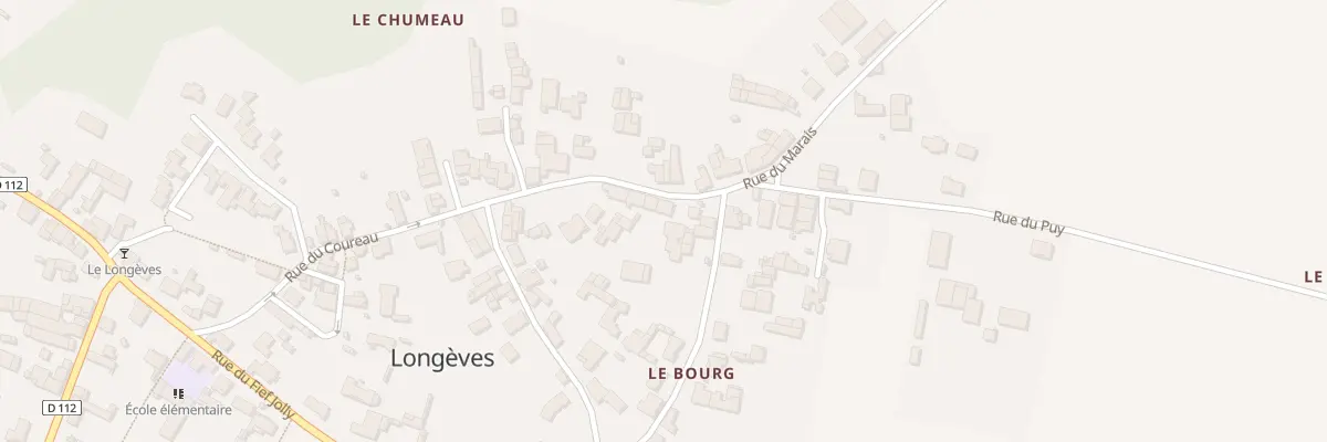 Plan du 14B Rue du Marais à Longèves