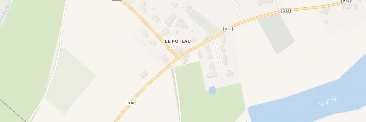 Plan du 1 Le Poteau à Saint-Martin-Lars-en-Sainte-Hermine
