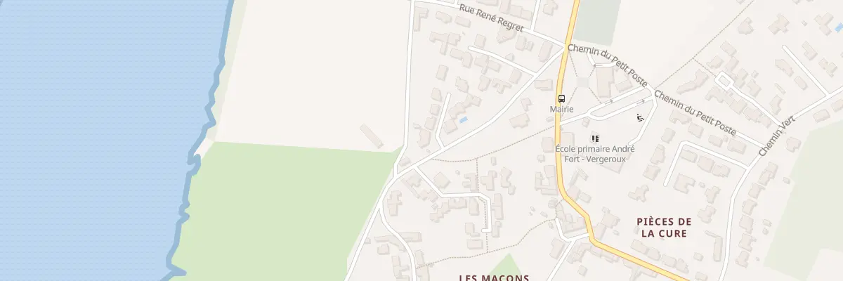 Plan du 9 Rue Honore Pellerin à Vergeroux