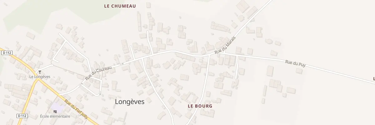 Plan du 14 Rue du Marais à Longèves