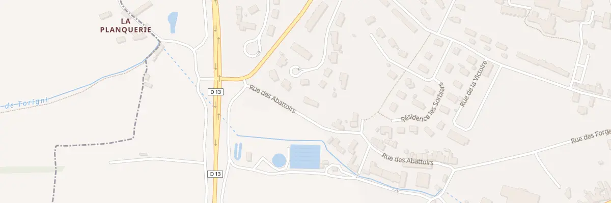 Plan du 9001 Le Val - Torigny à Torigny-les-Villes