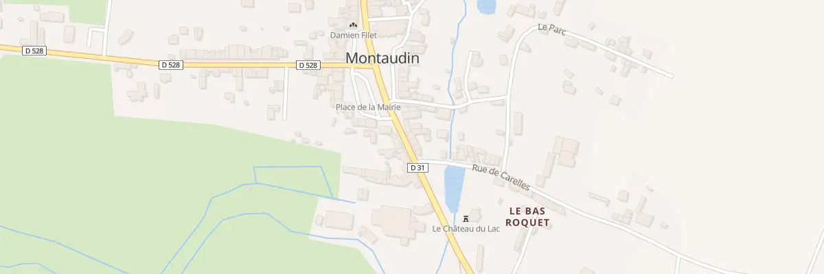 Plan du 1 Rue d’Ernée à Montaudin