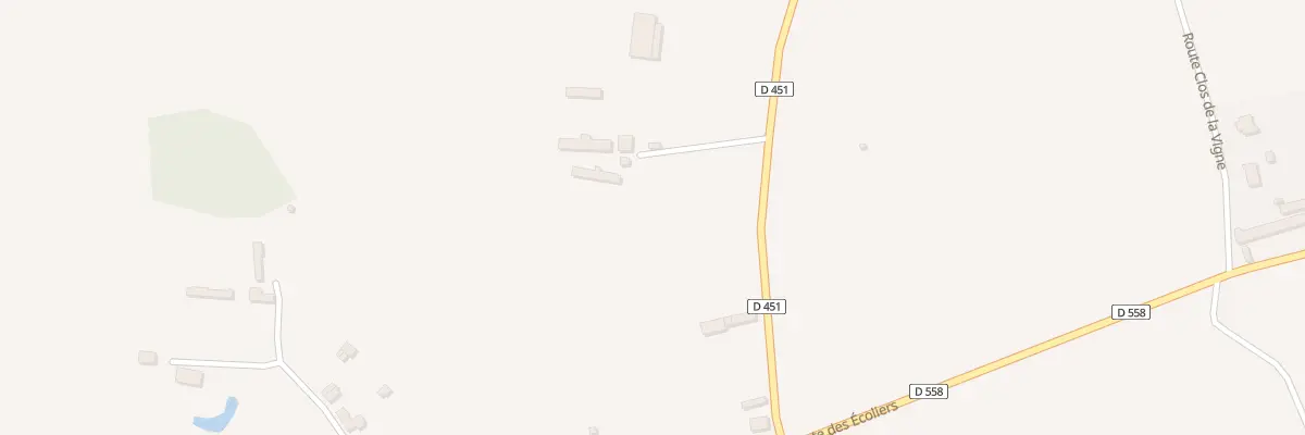 Plan du 3 Rte La Sansonniere - Gieville à Torigny-les-Villes