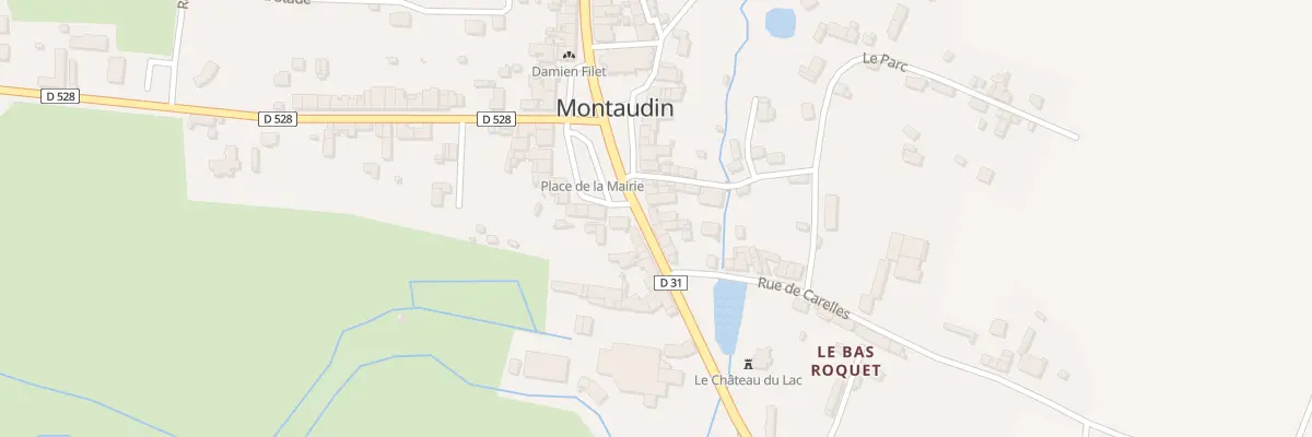 Plan du 11 Pl de l’Eglise à Montaudin