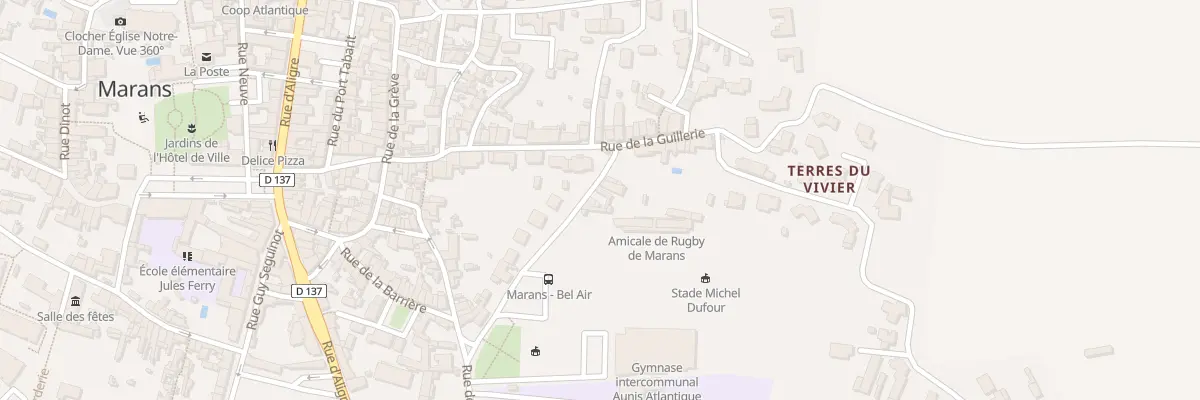 Plan du 6 Rue de Bel Air à Marans