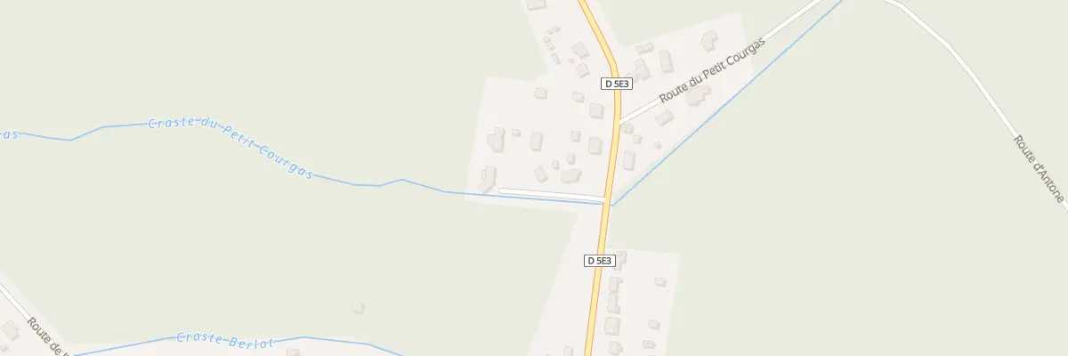 Plan du 4 Lot Le Clos de Courgas à Saumos