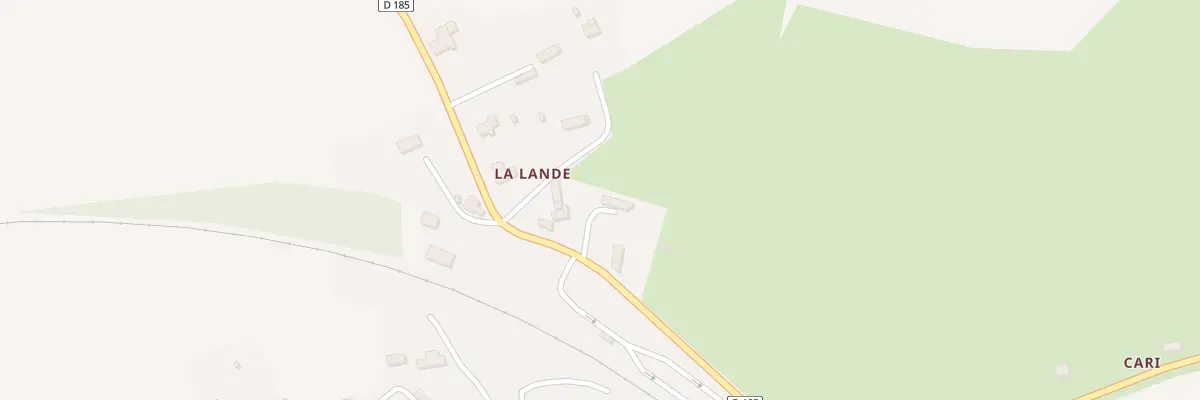 Plan du 4 Rte de Landelles Msl Clinchamp à Noues de Sienne