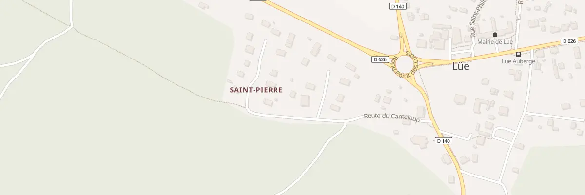 Plan du 14 Rte du Canteloup à Lüe