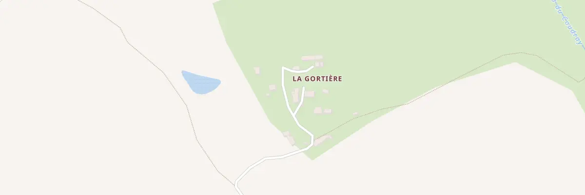 Plan du 22 Les Gortières au Bourgneuf-la-Forêt