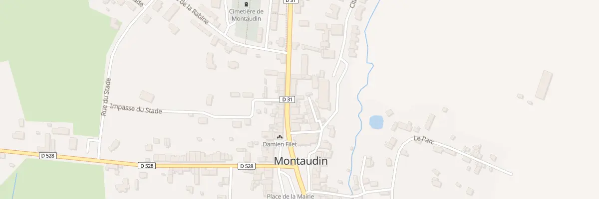 Plan du 18 Rue de Normandie à Montaudin