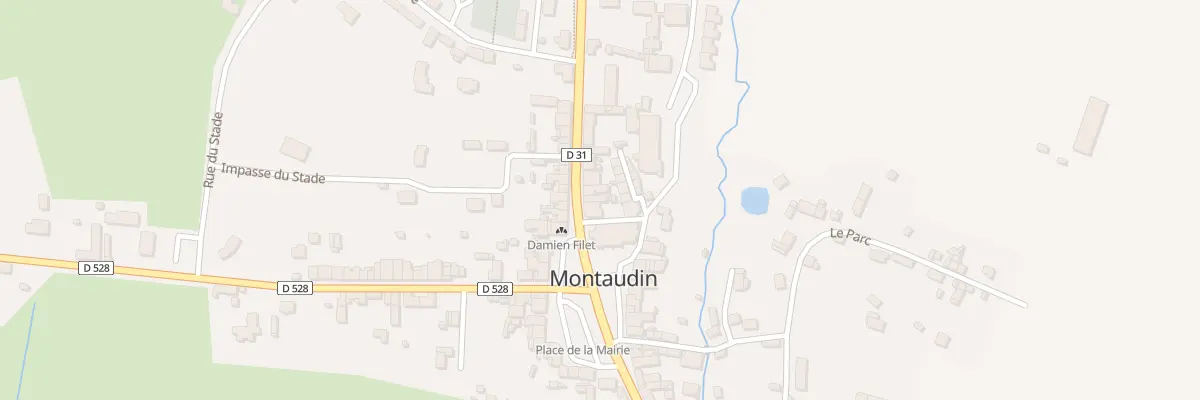 Plan du 4 Rue de Normandie à Montaudin
