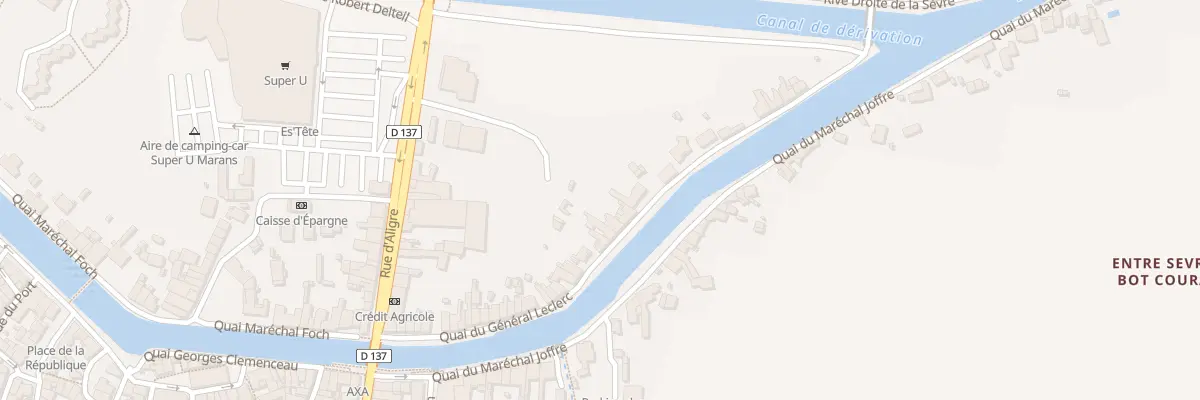 Plan du 20 Quai du Gen Leclerc de Hautecl à Marans