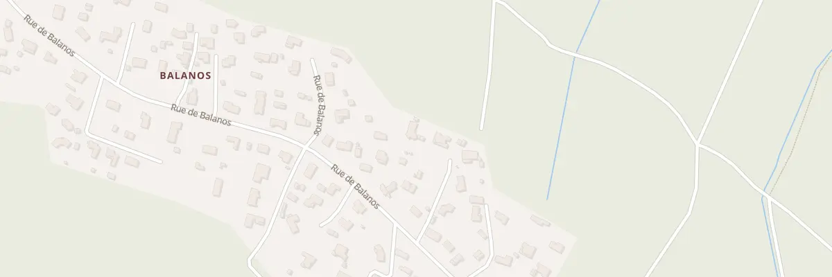 Plan du 69B Rue de Balanos au Teich