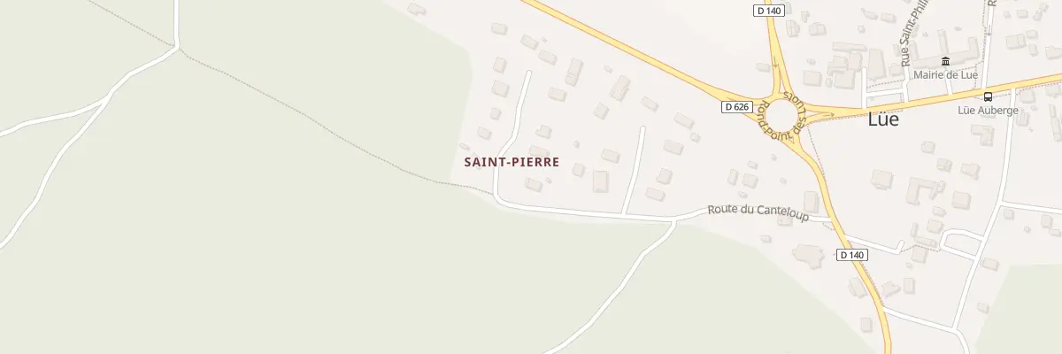 Plan du 13 Rte du Canteloup à Lüe