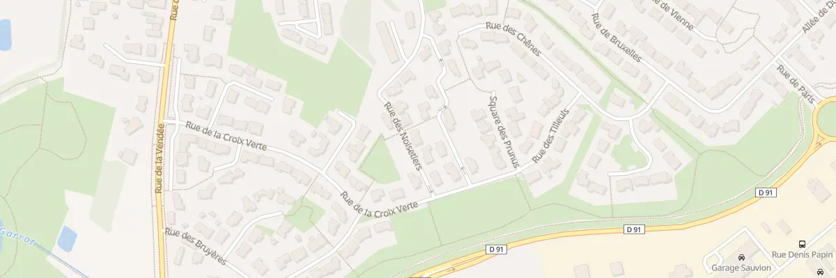 Plan du 6 Rue des Noisetiers (Macaire) à Sèvremoine