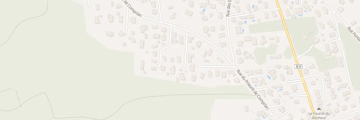 Plan du 37 Rue du Prieuré de Comprian à Biganos