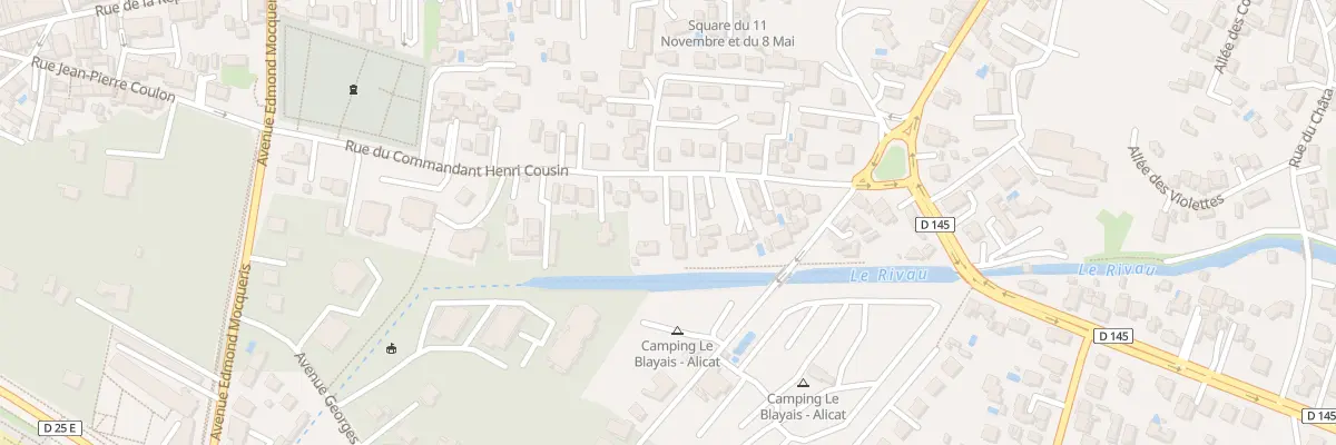Plan du 27 Rue Commandant Henri Cousin à Saint-Georges-de-Didonne