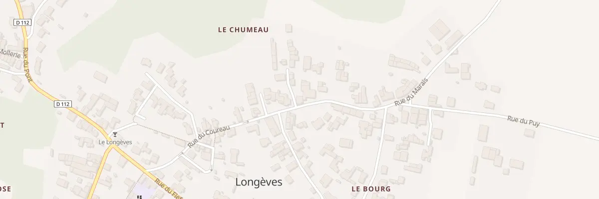 Plan du 7 Rue du Marais à Longèves
