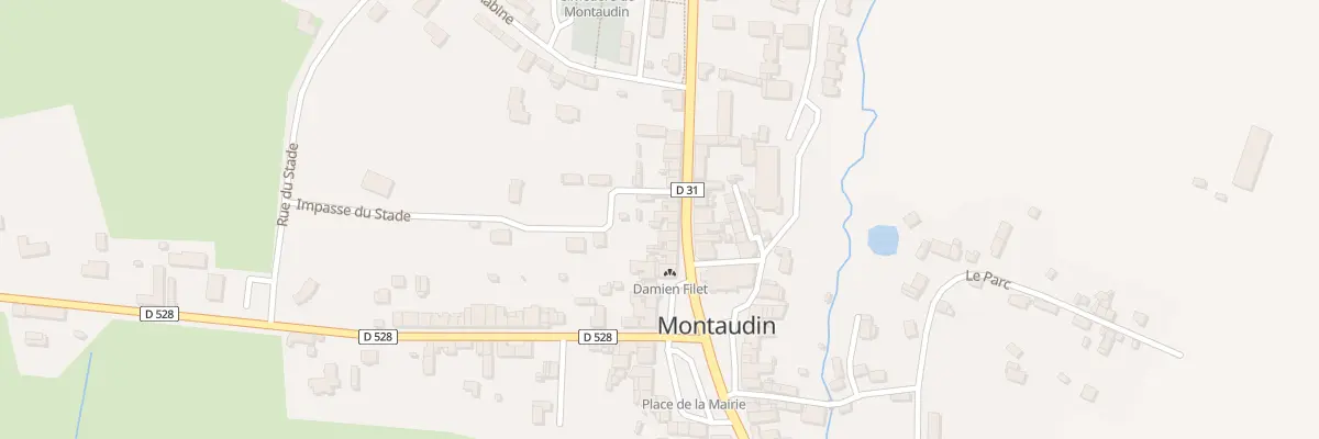 Plan du 11 Rue de Normandie à Montaudin