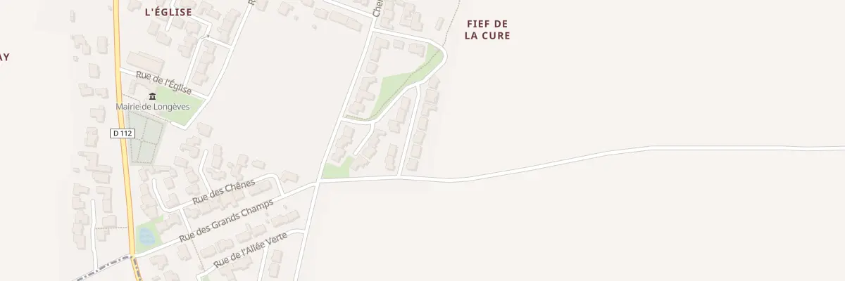 Plan du 9 Rue des hirondelles à Longèves