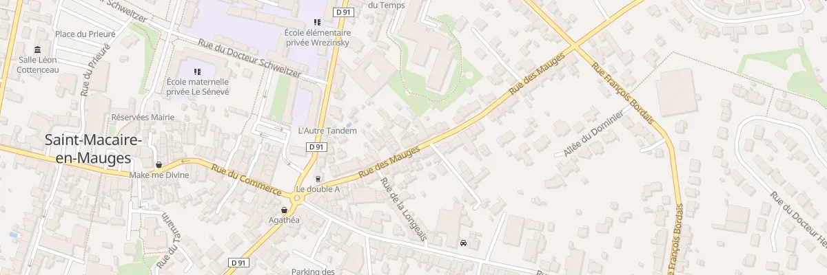 Plan du 39 Rue des Mauges (St Macaire à Sèvremoine