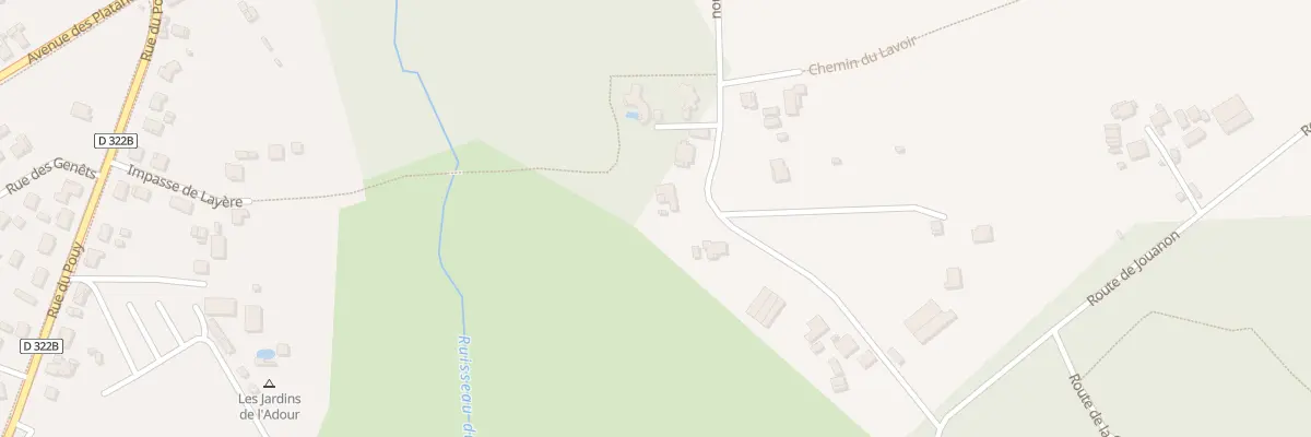 Plan du 265 Rte de Coustaou à Saint-Vincent-de-Paul
