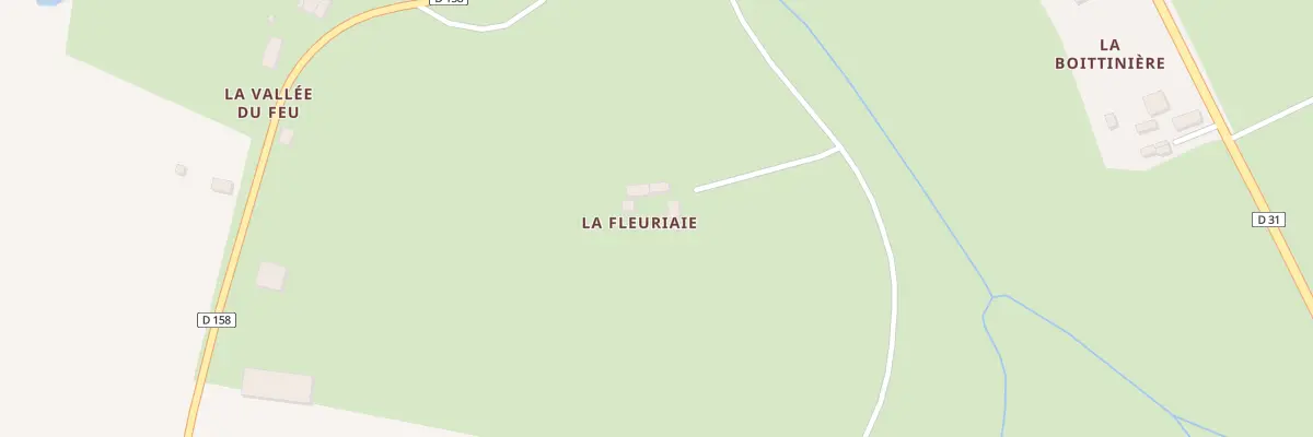 Plan du 1 La Fleuriaie à Montaudin